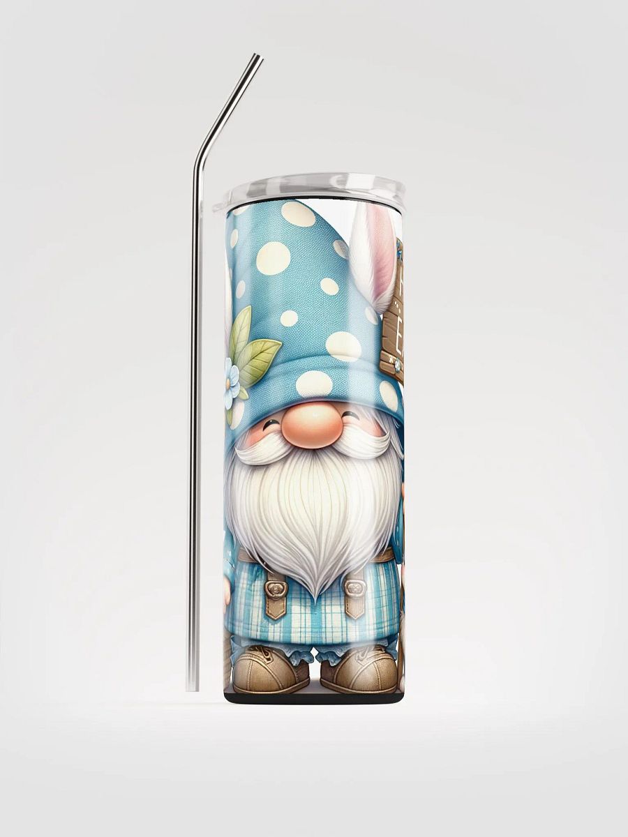 Whimsical Easter Gnome Stainless Steel Tumbler product image (2)