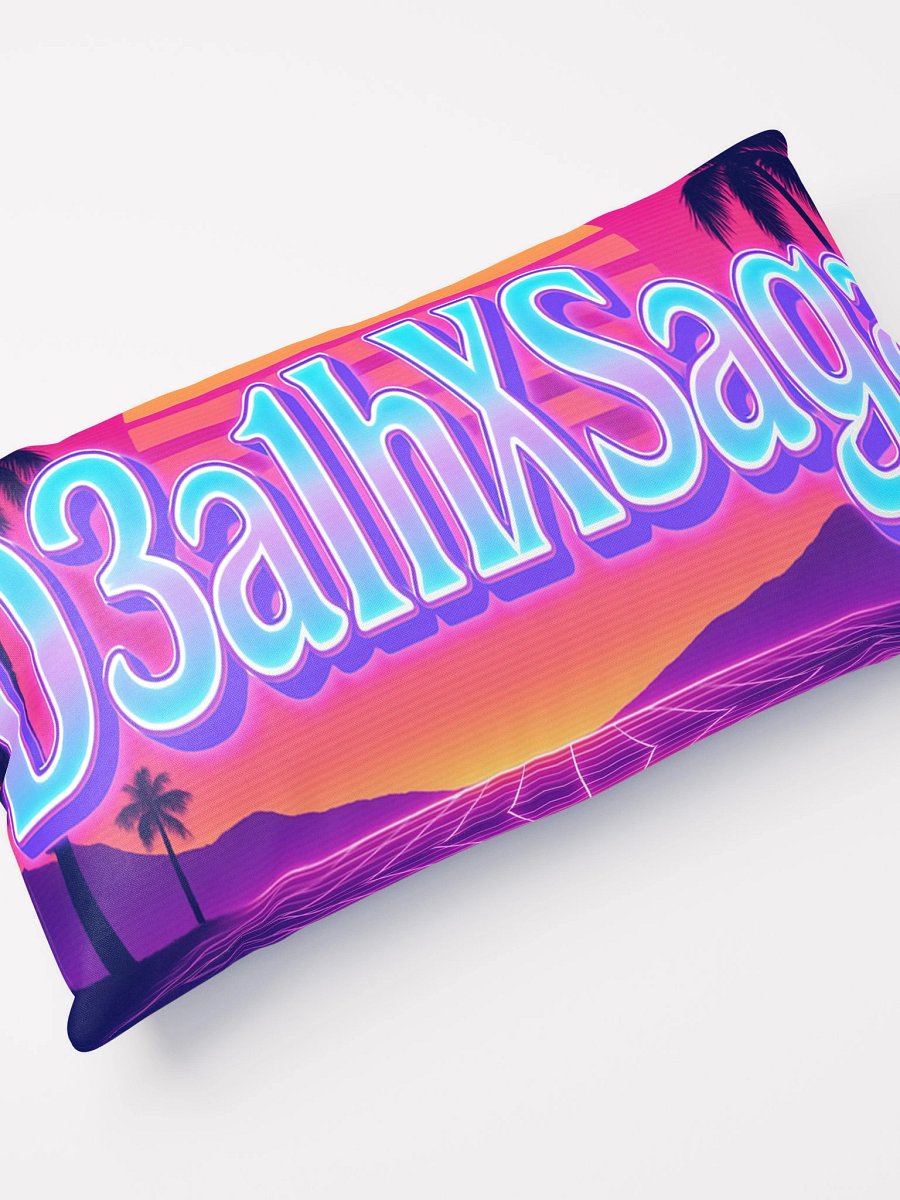 DreamSignal – D3a1hXSaga Vaporwave Pillow product image (5)