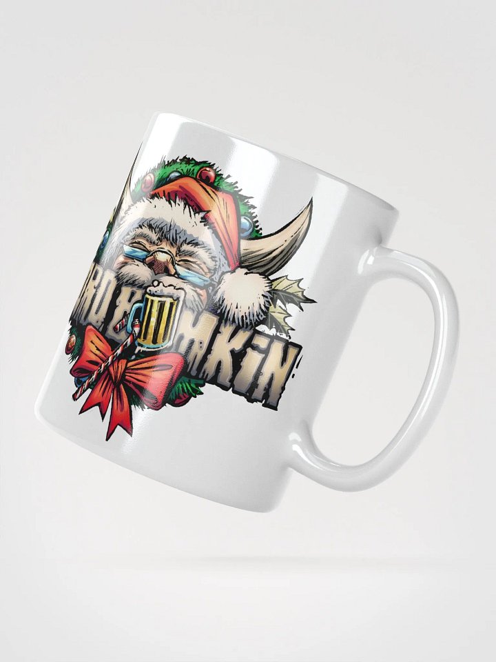 x-mas logo White cup product image (2)