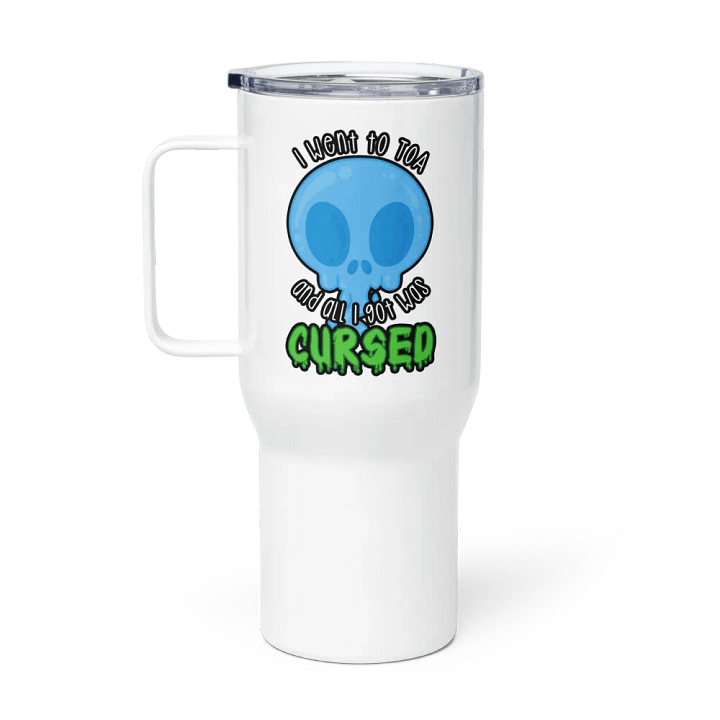 All I Got Was Cursed - Mage - Travel Mug w/Handle product image (1)