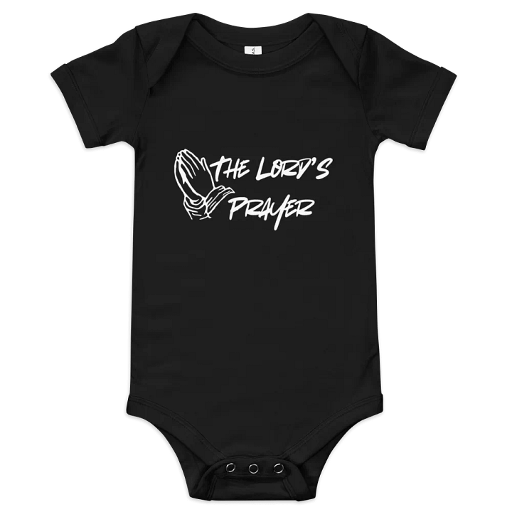 "The Lord's Prayer" Baby Onesie product image (1)