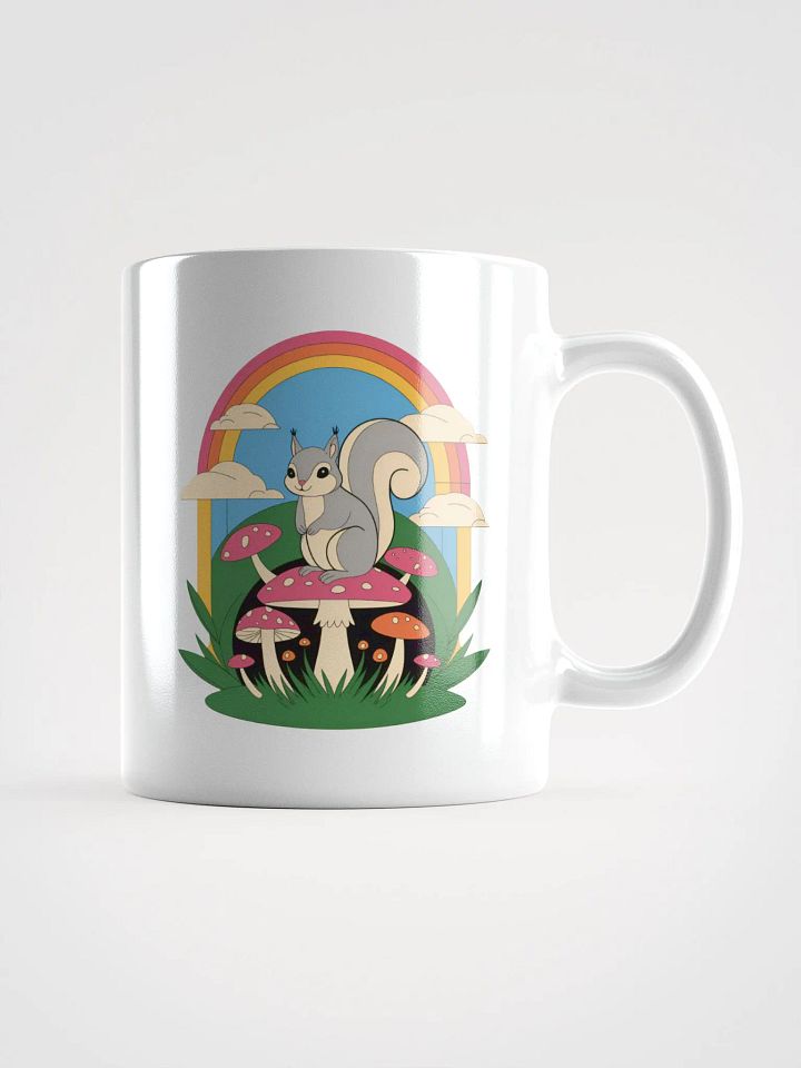 Whimsical Squirrel and Mushroom Mug product image (3)
