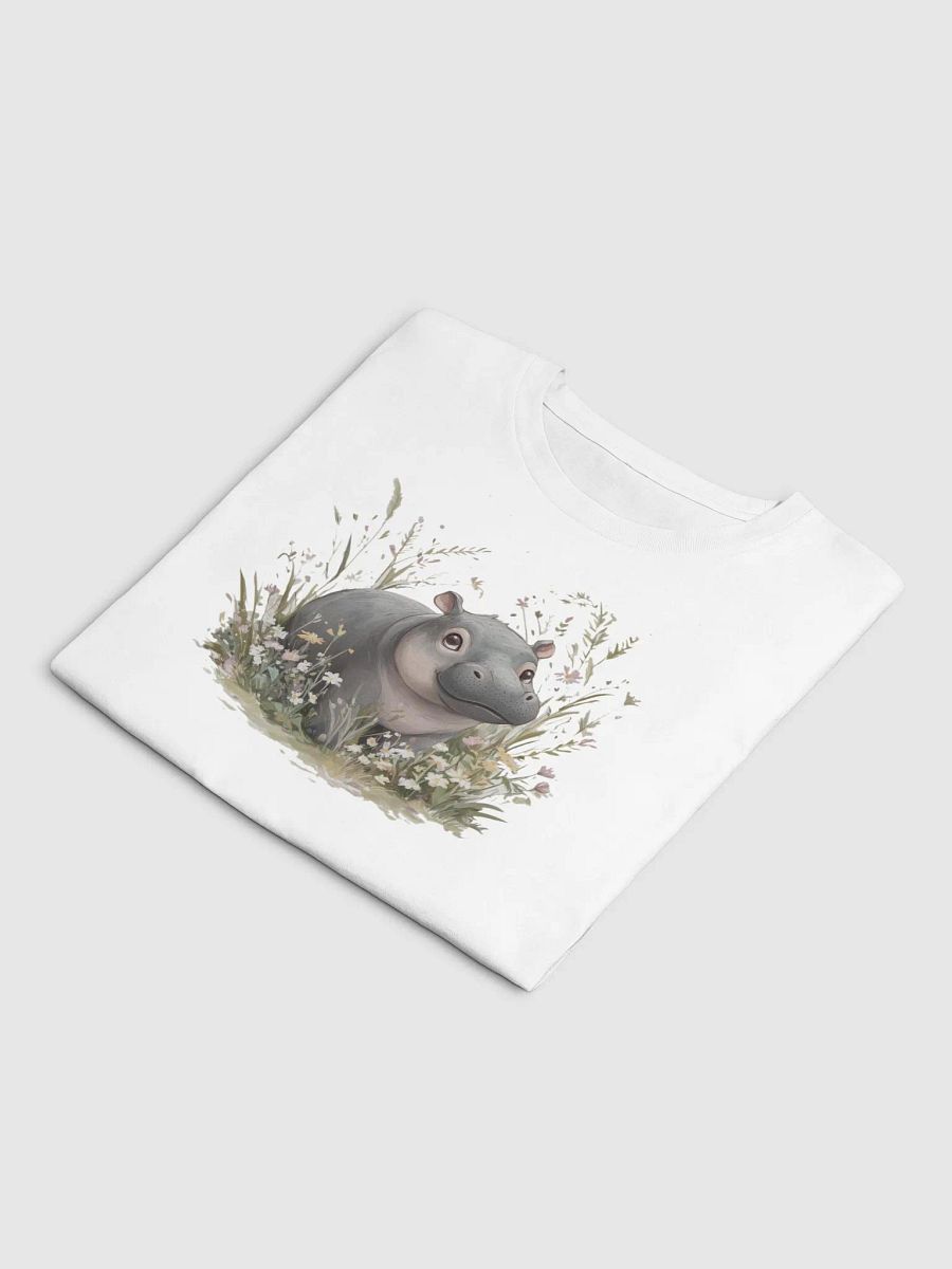 Cute Hippo Crop Top product image (4)