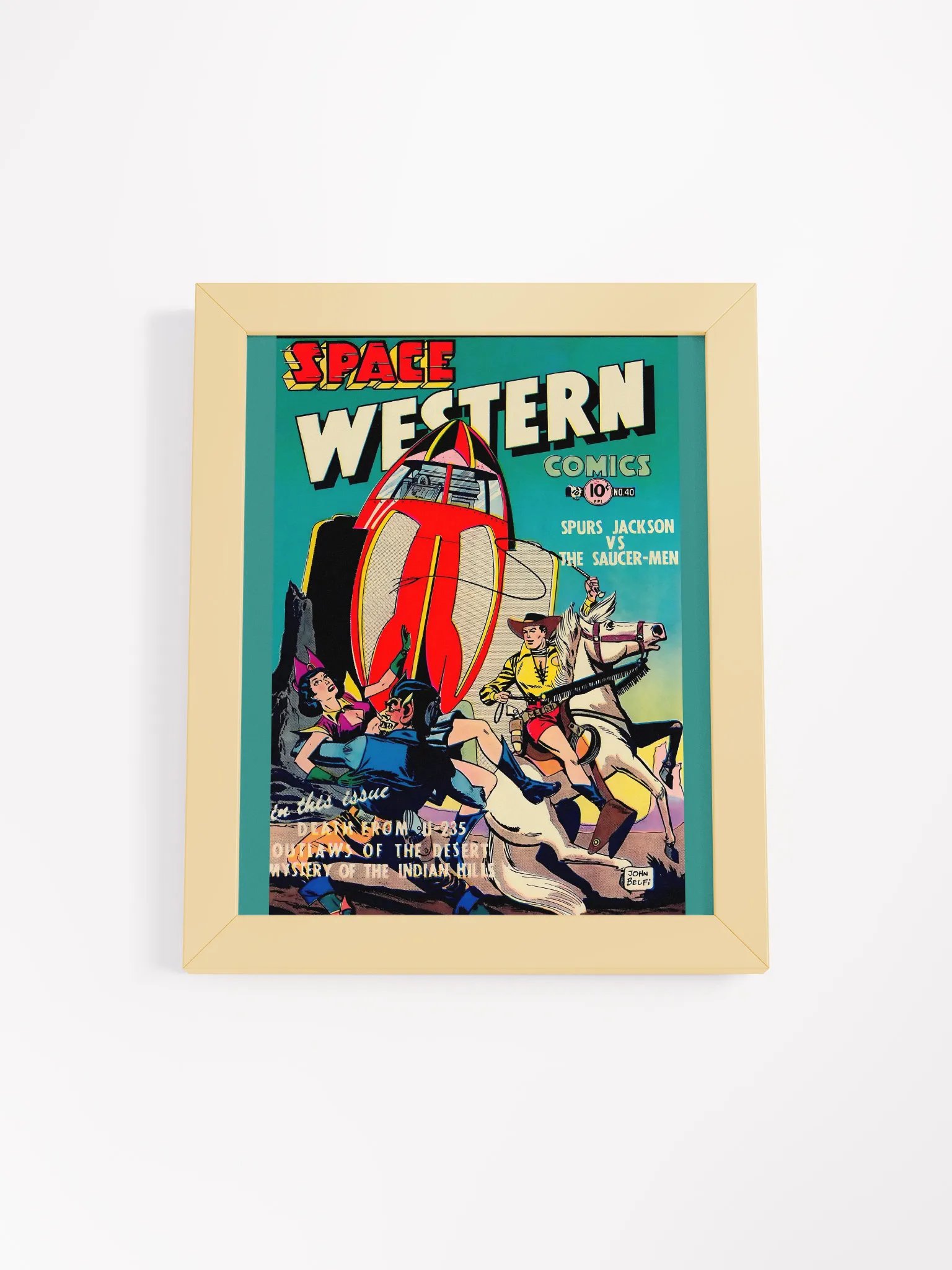 Space Western Comic Book Art product image (3)