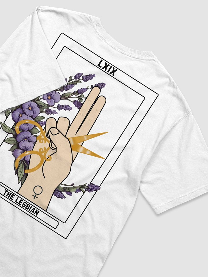 "The Lesbian" Tarot Card - T-Shirt product image (1)