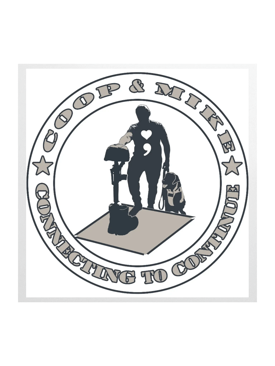 COOP & MIKE KISS CUT STICKER product image (2)