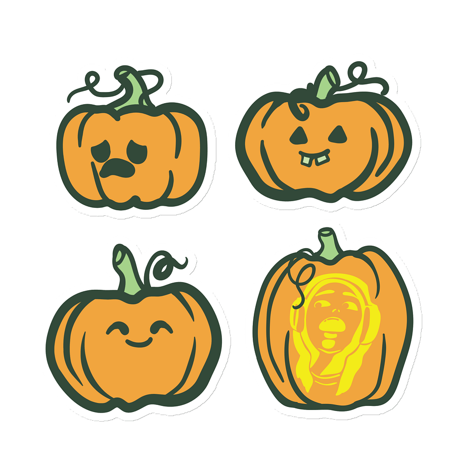 INS Pumpkin Patch Magnets product image (1)