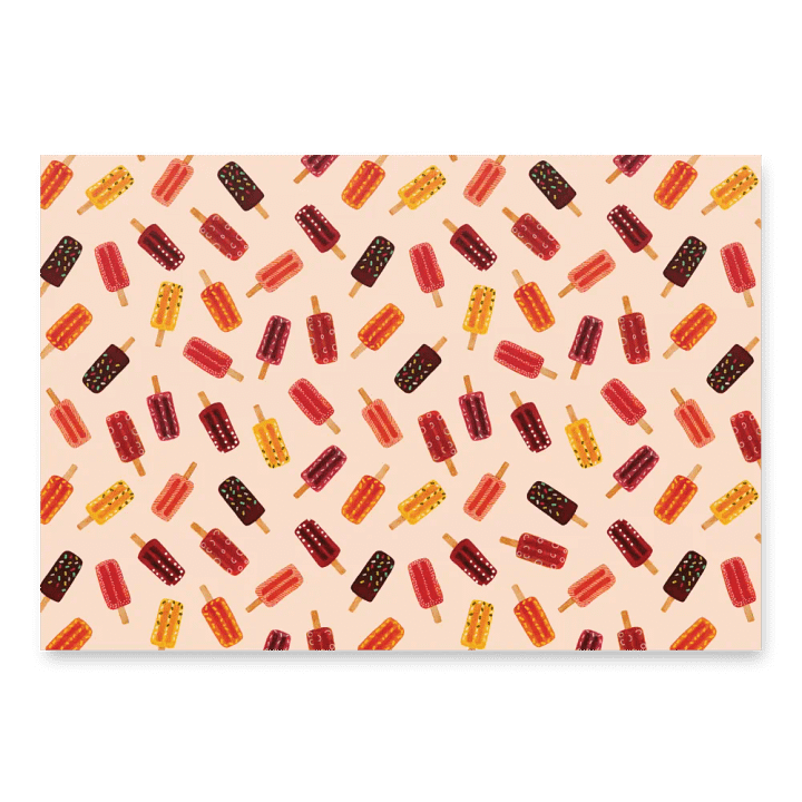 Ice-cream - Wrapping Paper product image (1)