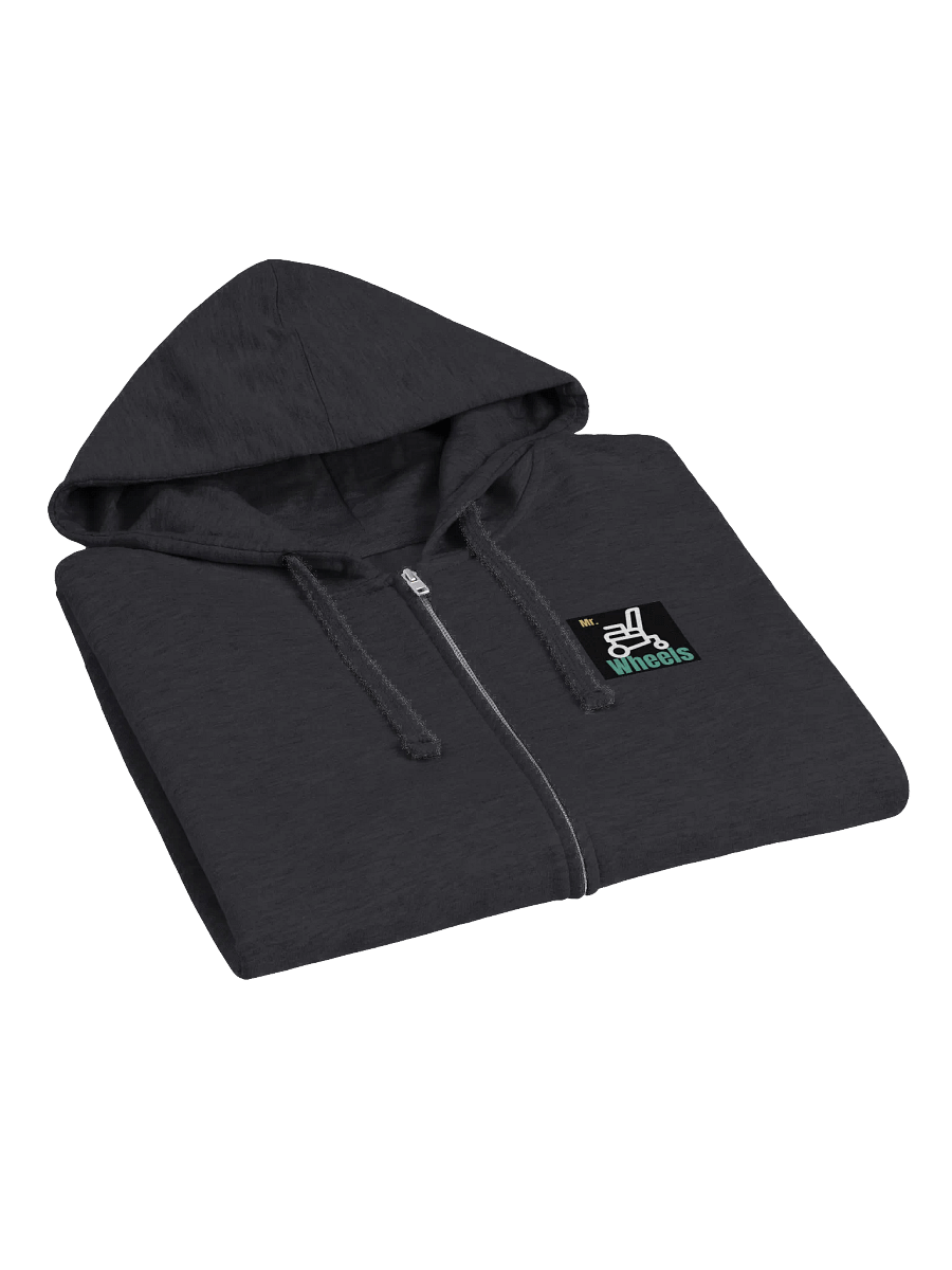 Mr. Wheels Outlined Zip-Up Hoodie product image (3)