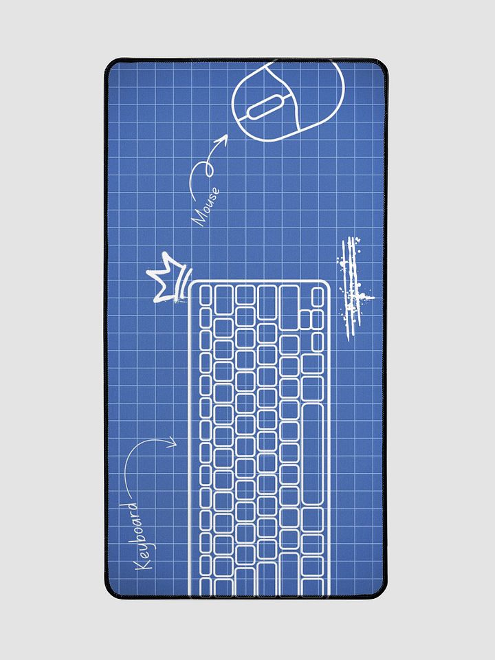 "Blueprint" Desk Mat product image (2)