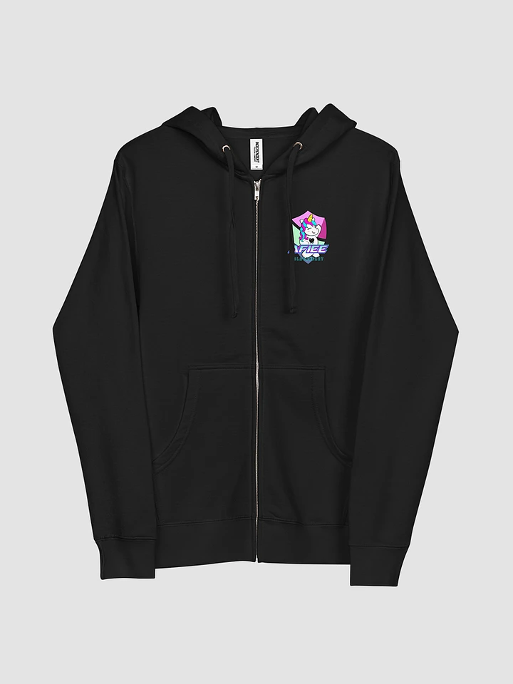 Fleece zip up hoodie product image (1)