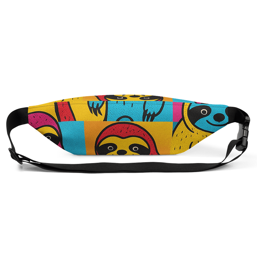 Modern Art Sloths Fanny Pack (Waist Bag) product image (3)
