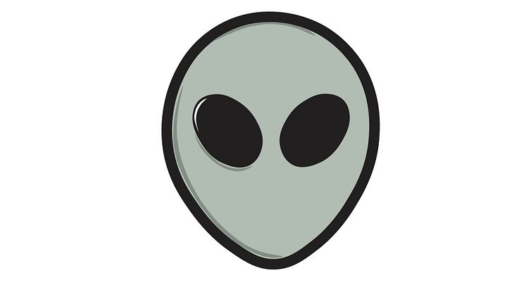 Alien Head - Small & Large Bundle - Wallpaper product image (1)