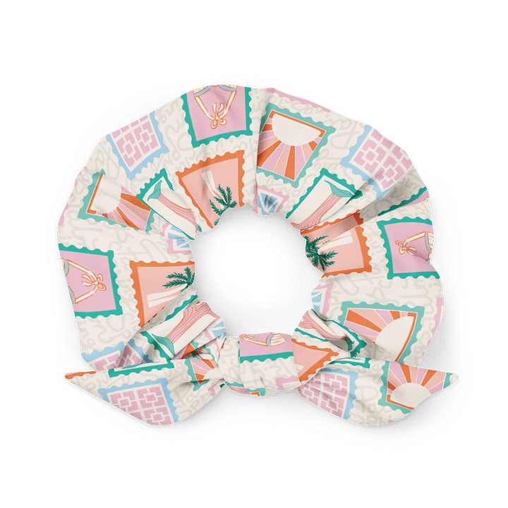Palm Springs All-Over Print Scrunchie product image (1)