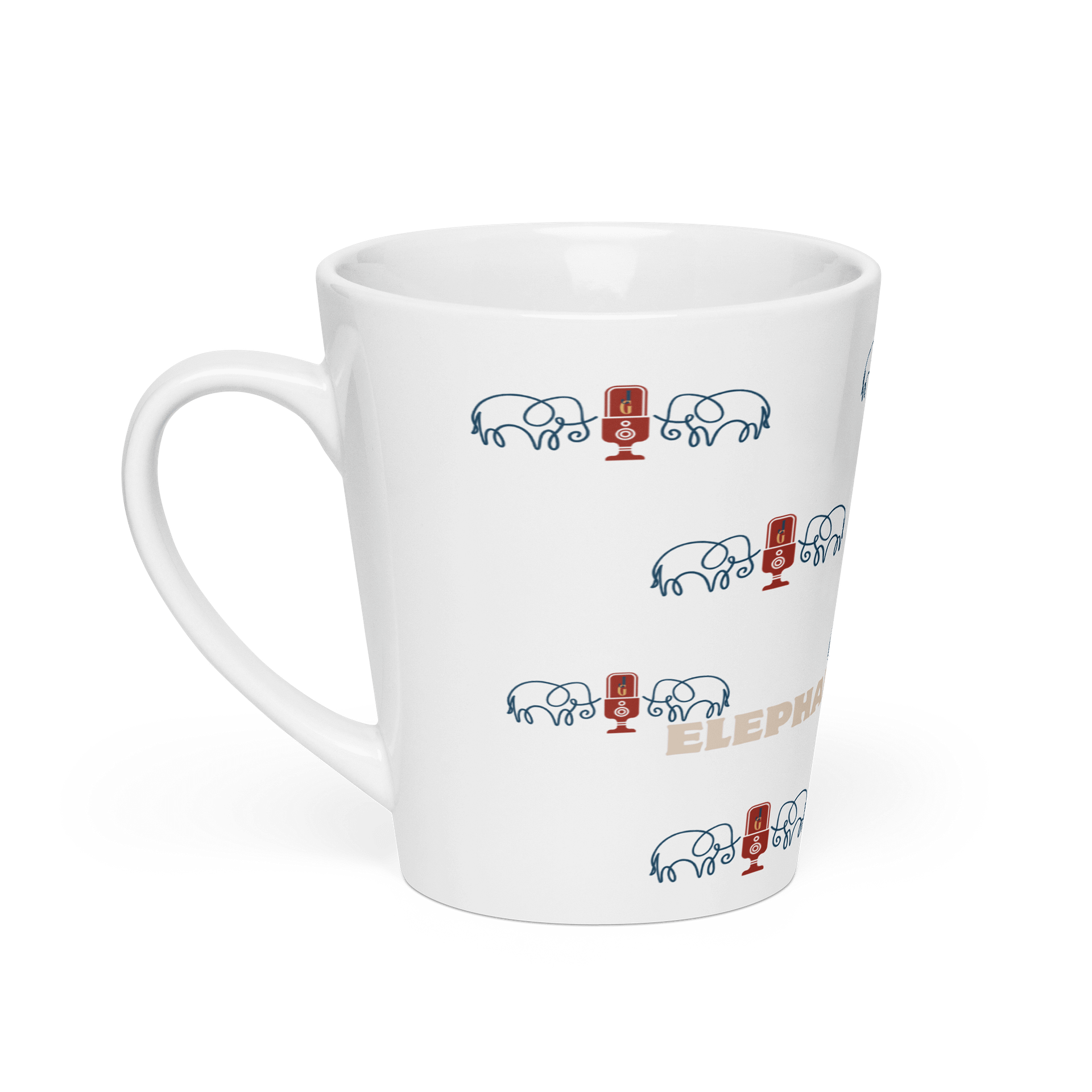 Elephant Talk (Podcast) - Latte Mug product image (1)