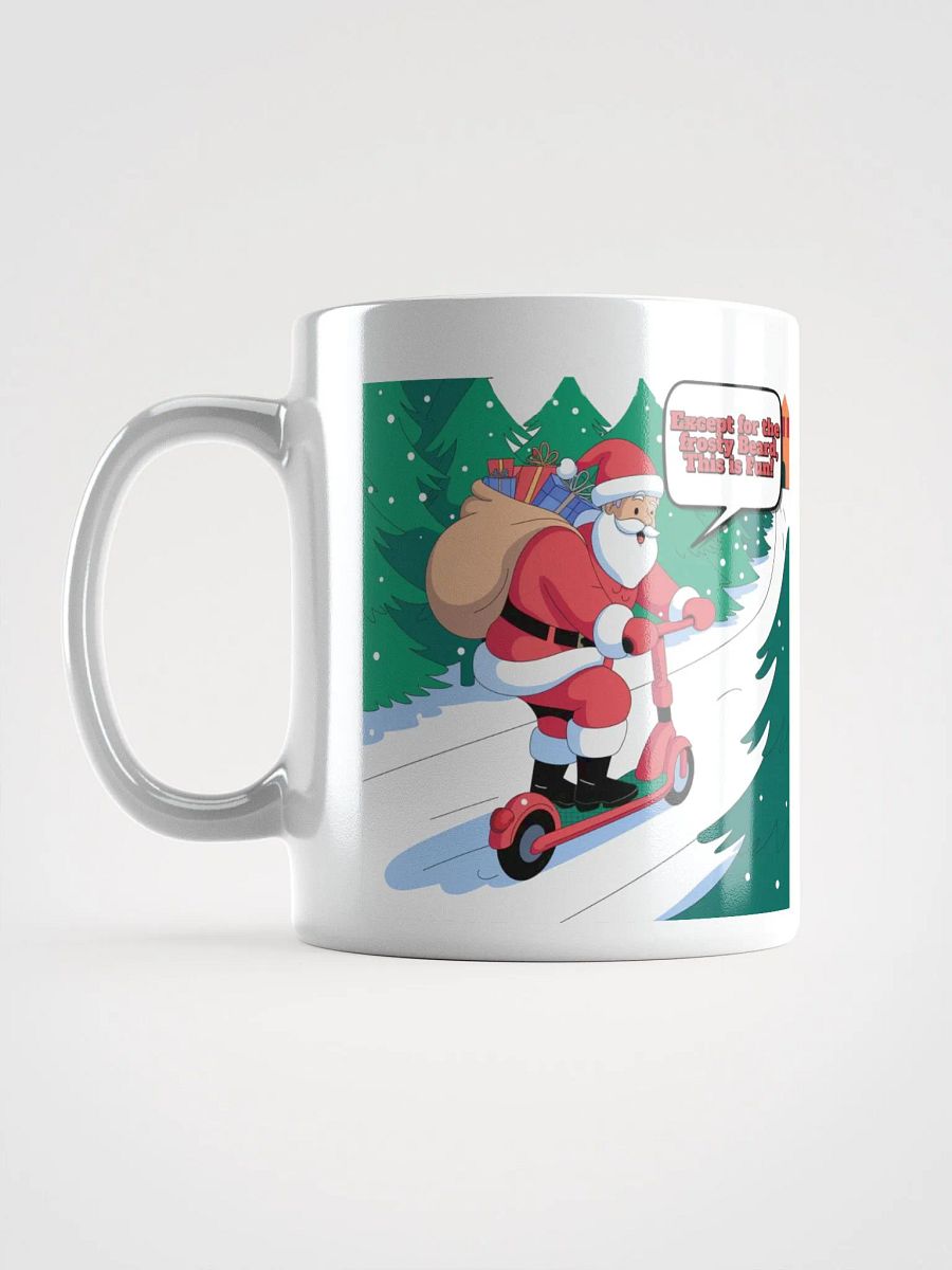 E-Scooter Santa Claus - White Mug product image (18)