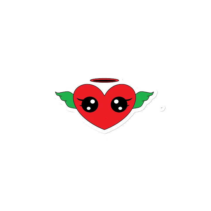 Whimsical Heart with Wings Die-Cut Magnets product image (2)