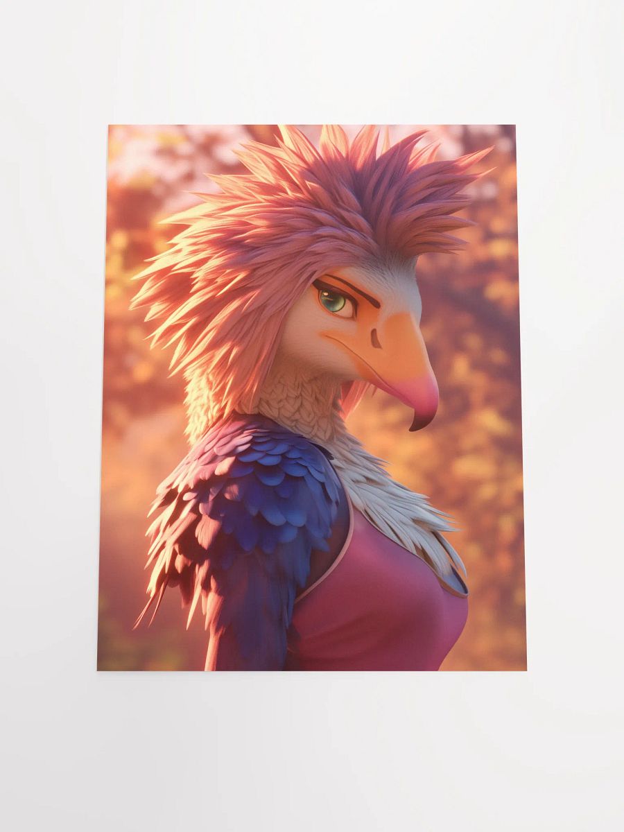 Raptor's Confidence Enhanced Poster product image (8)
