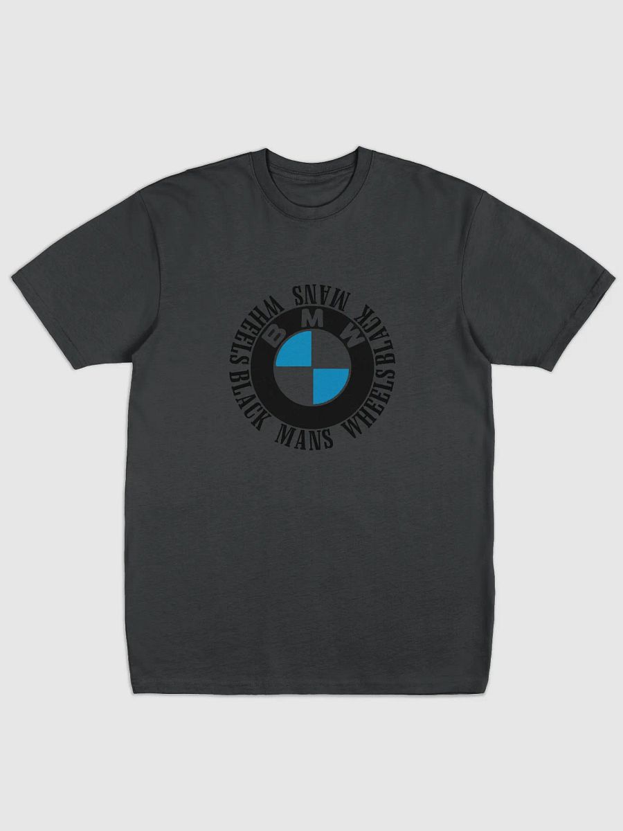 Black Mans Wheels | Premium Heavyweight Tee product image (1)