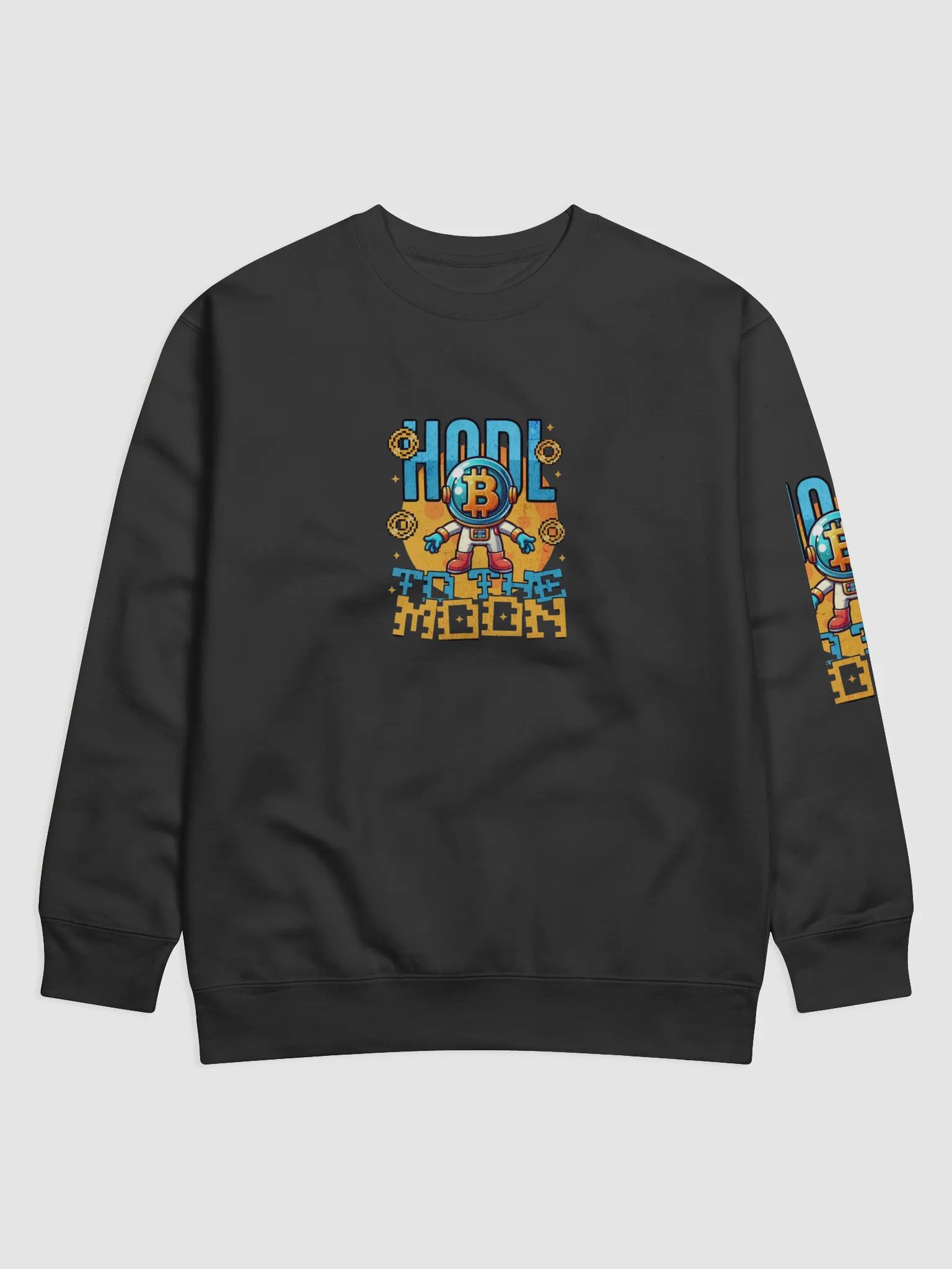 HODL To The Moon Astronaut Sweatshirt product image (1)