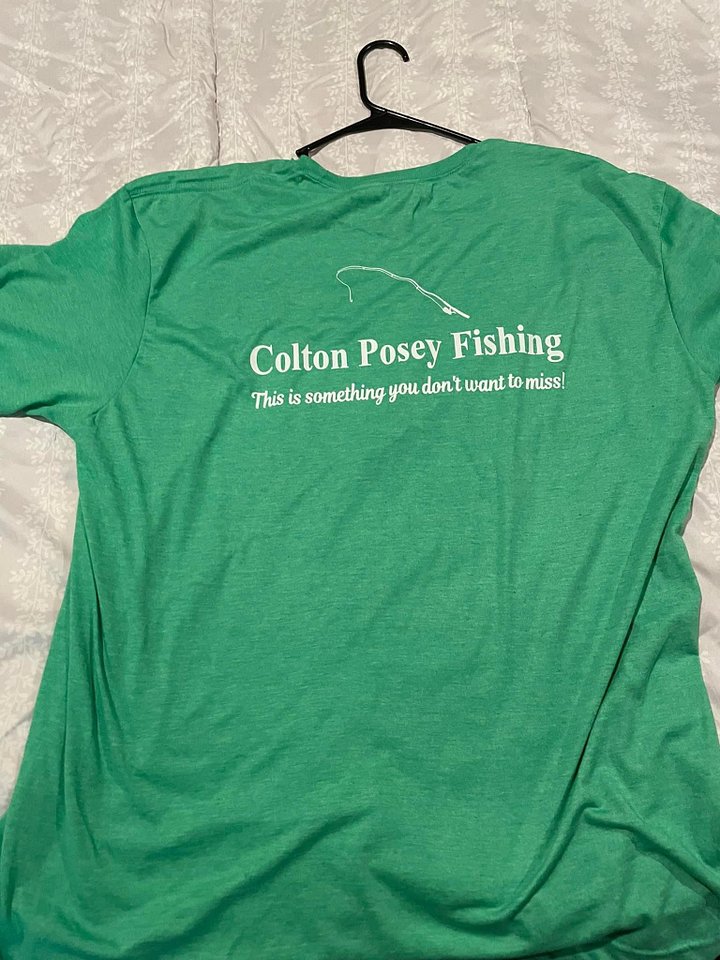 Colton Posey Fishing Logo Shirt product image (1)