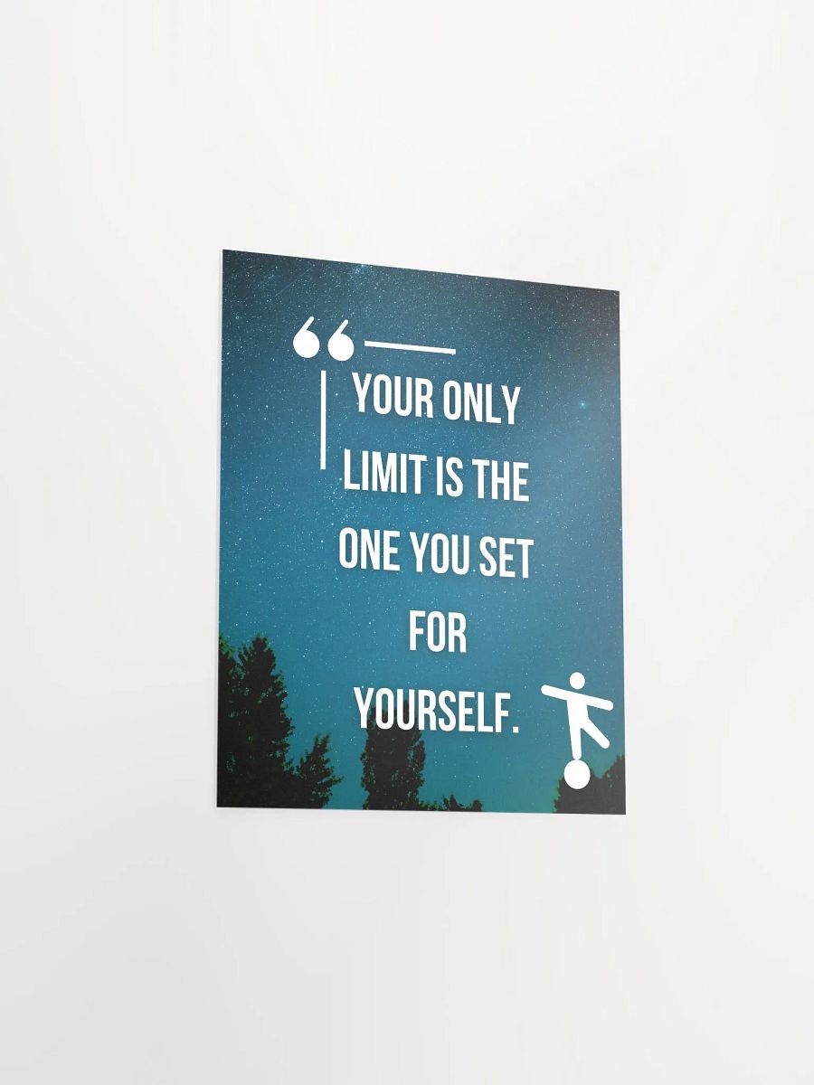 Only Limit Sustainable Poster product image (5)