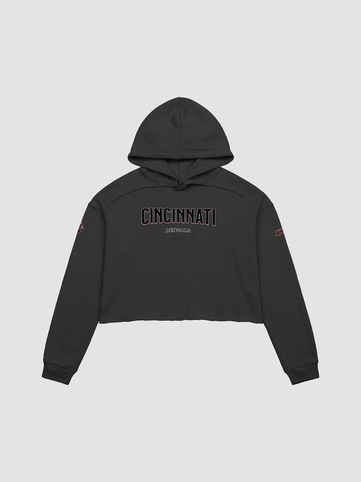 Cincinnati Bengals Tiger Pride Crop Hoodie | NFL Home Locker product image (1)