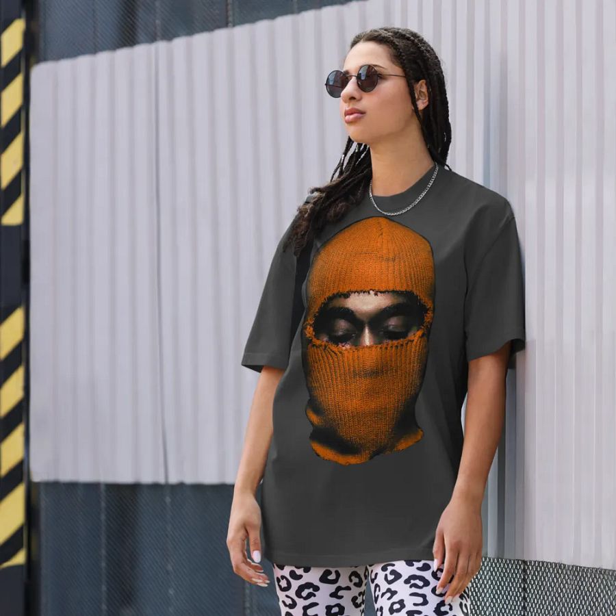 Kanye Yeezus Mask Oversized Shirt product image (8)