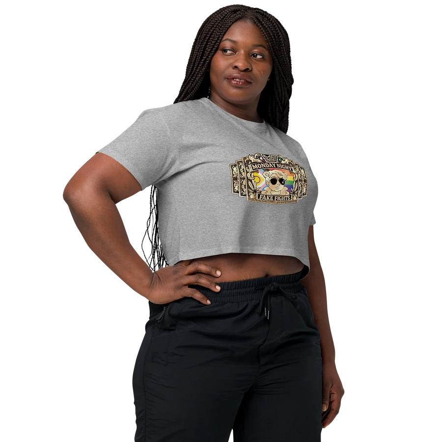 MNFF CHamp Belt Full Color Crop Top T-shirt product image (79)