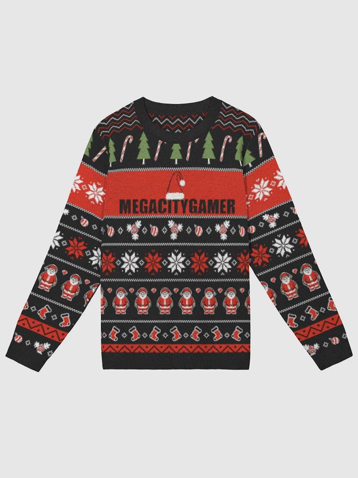 Megacitygamer Festive Knitted Crewneck Sweater product image (5)