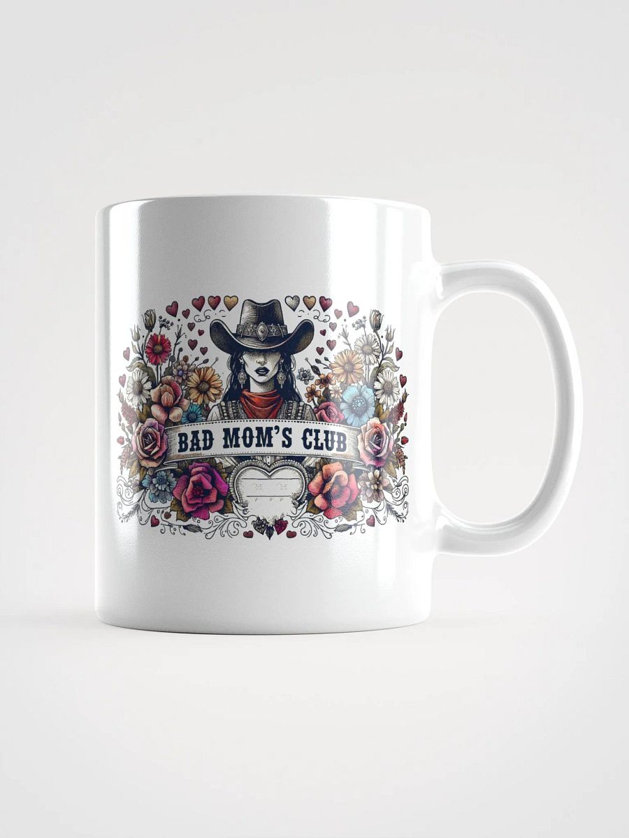 Bad Mom's Club Floral Mug product image (1)