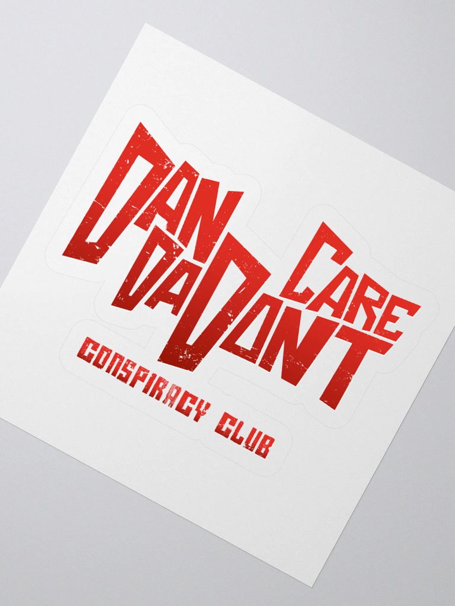 DDDC Conspiracy Club Sticker product image (2)