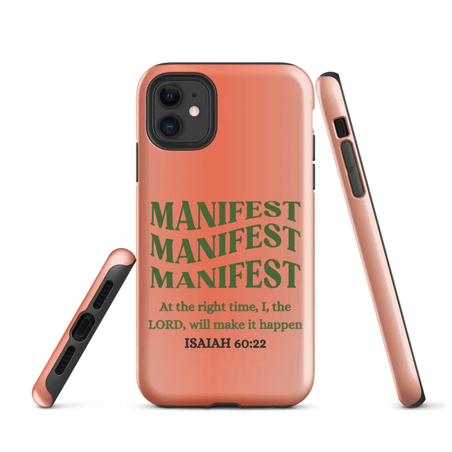 Manifest iPhone® Tough Case product image (1)