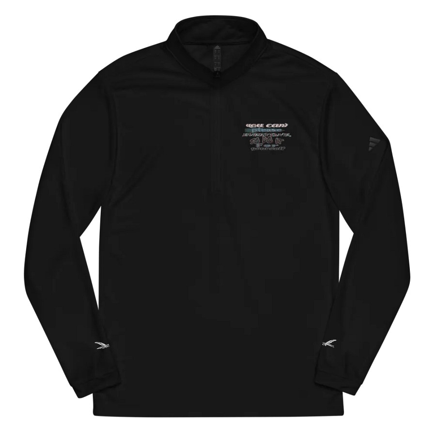 You Can't Please Everyone, So Do It For Yourself - Embroidered - Lightweight Quarter-Zip Pullover product image (4)