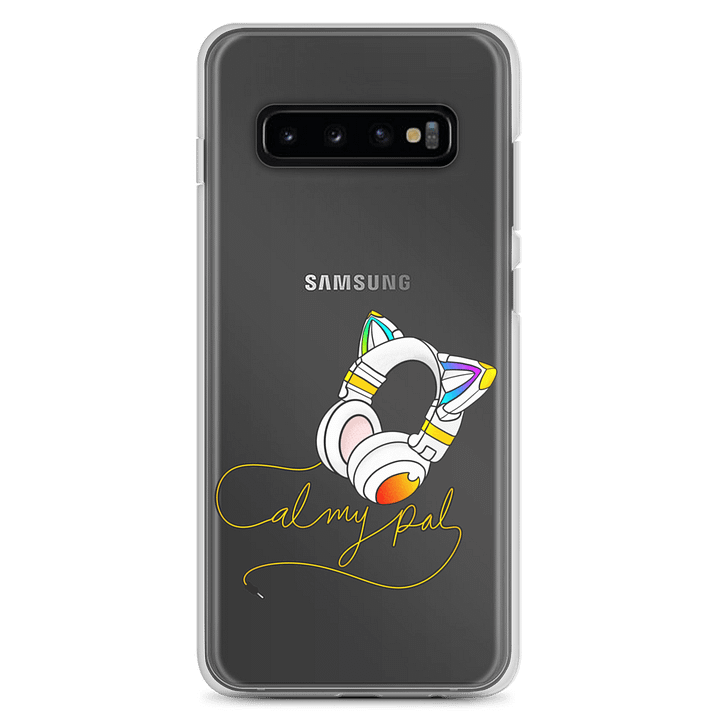 Transparent Logo Samsung Phone Case product image (1)