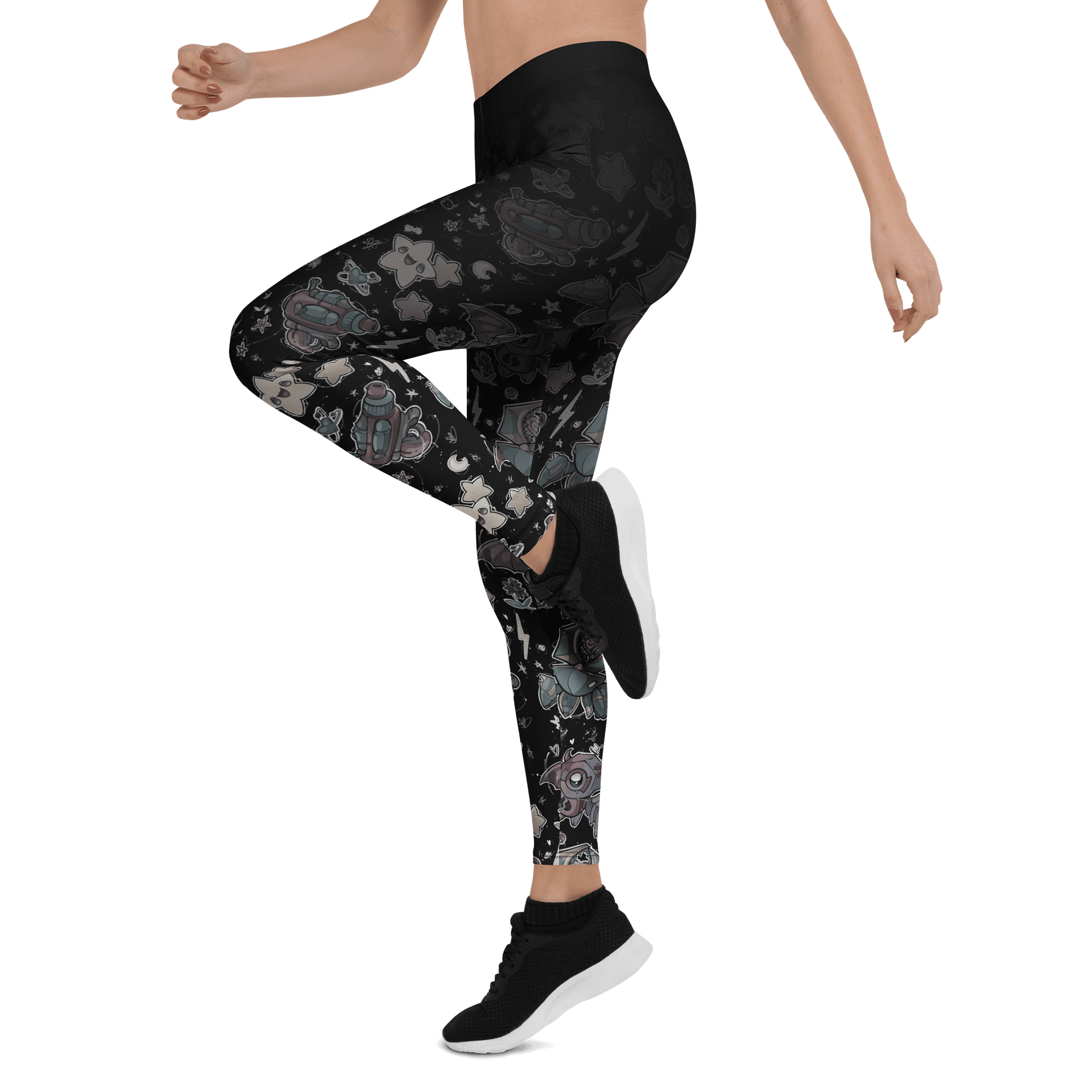 Whimsical Wonders Retro All-Over Print Leggings product image (1)