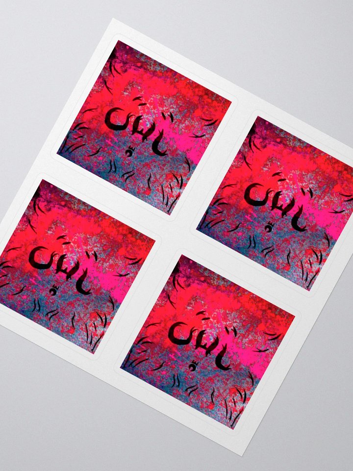 owl stickers product image (2)