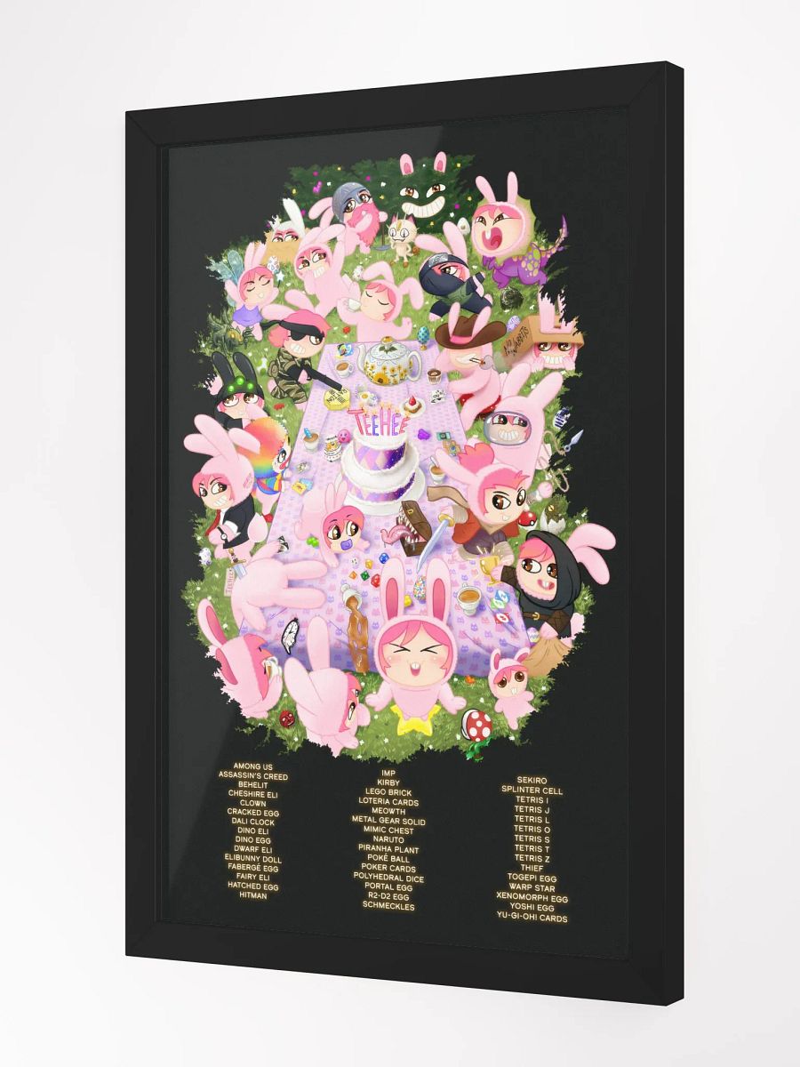 Neko "TeeHee" Party Print product image (6)