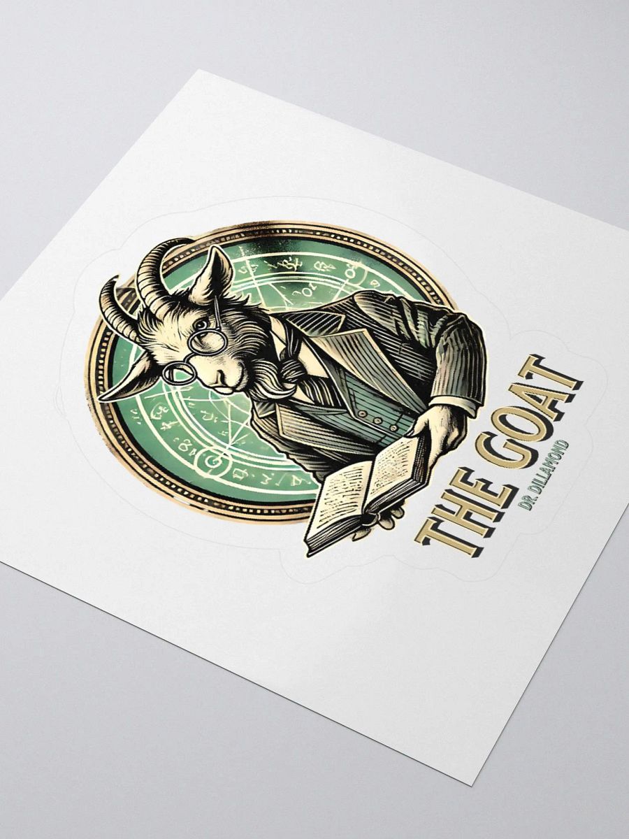 Dr. Dillamond "The GOAT" Broadway Stickers – Kiss-Cut Vinyl Decals product image (3)