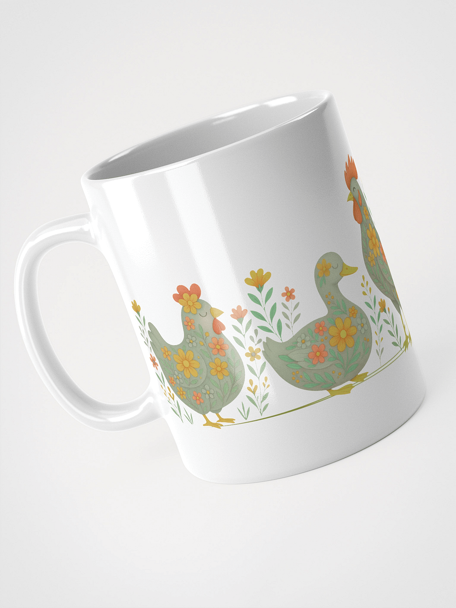 Mug Blanc - Ferme Fleurie Vintage Série 1 - Cadeau Original product image (3)