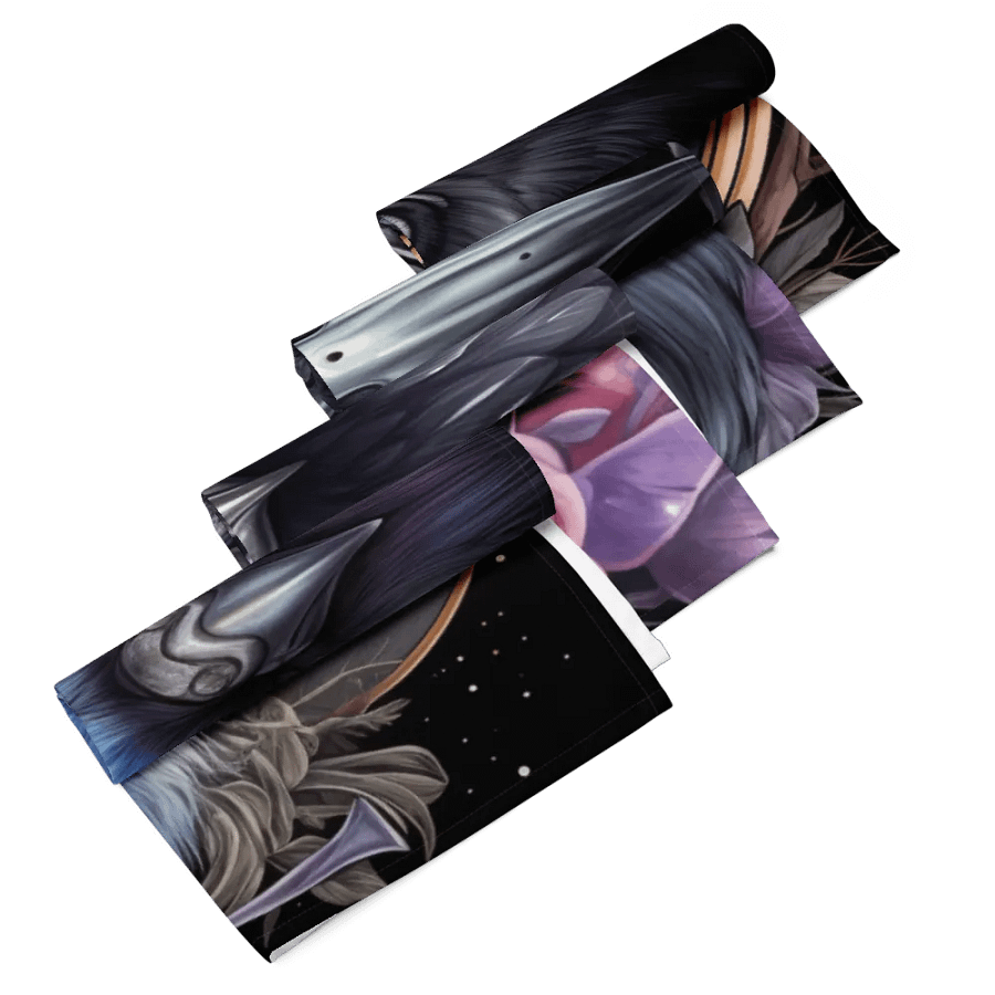Premium Cloth Napkin Set: Under bird's mysterious gaze product image (10)