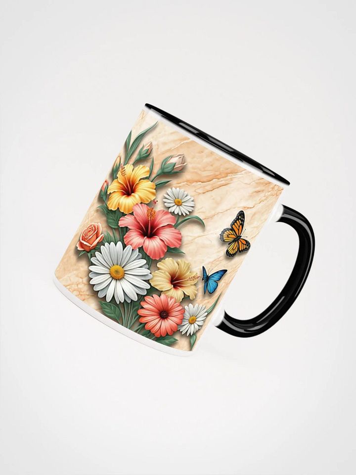 Fluttering Blooms Ceramic Mug product image (4)