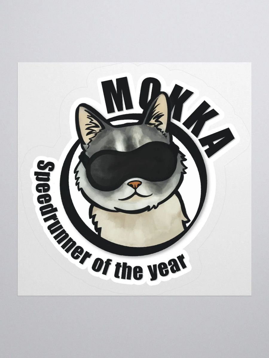 Mokka - Speedrunner of the Year Sticker product image (2)