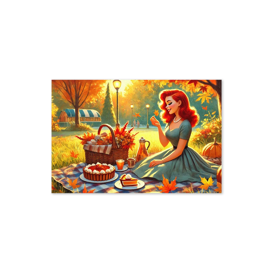 Autumn Picnic Greeting Card product image (6)