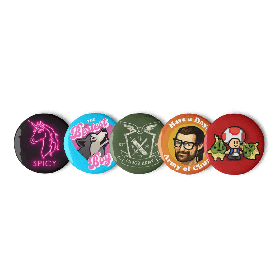 CHUGS and Friends Button Set product image (5)
