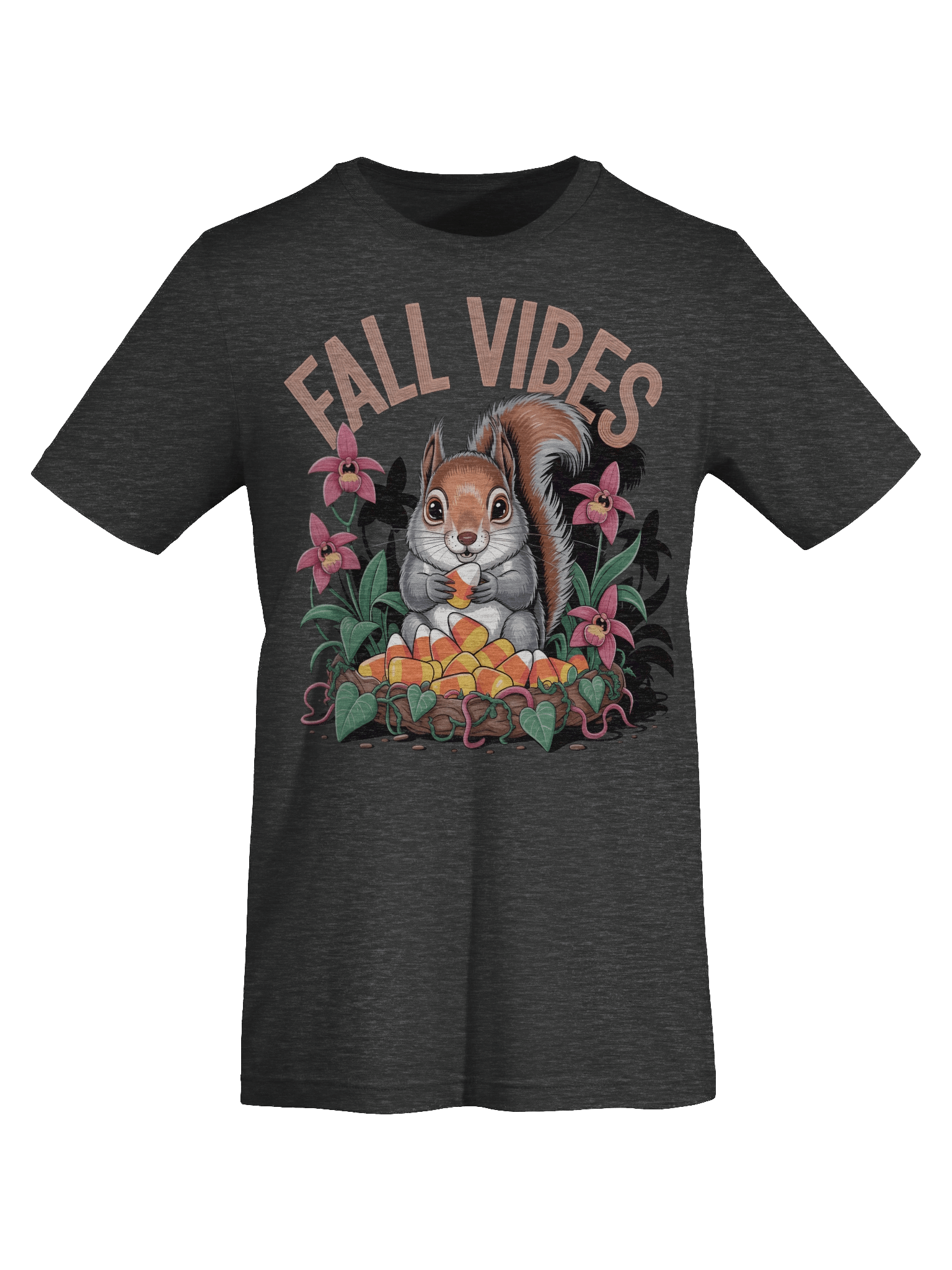 Fall Vibes Squirrel T-Shirt product image (7)