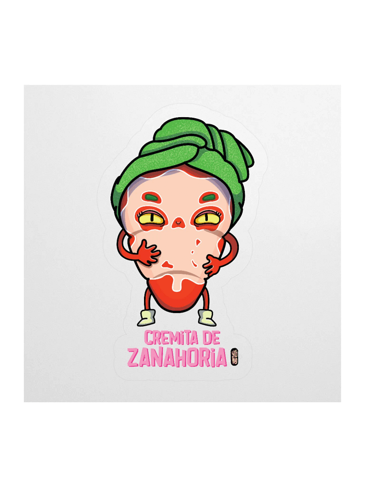 Cremita de Zanahoria - Sticker (Kiss Cut) product image (1)
