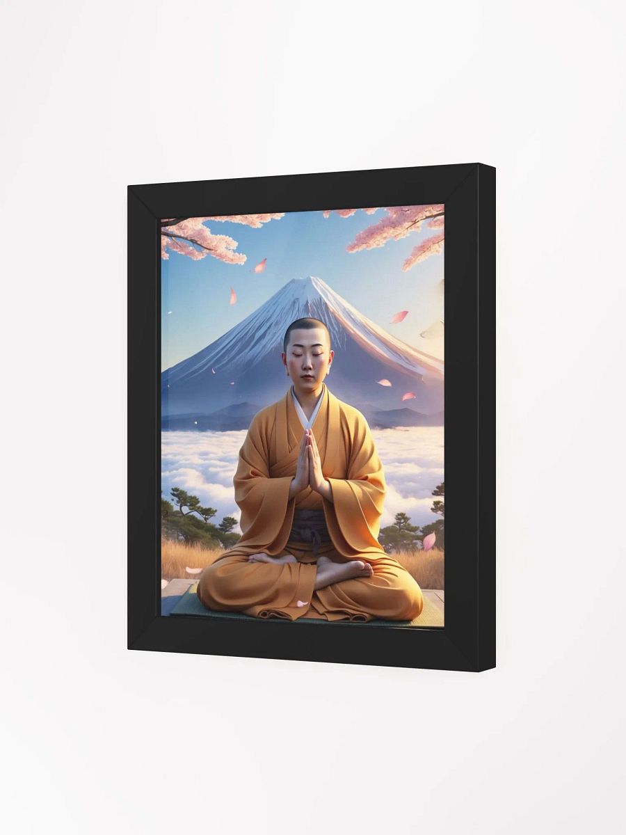 Nichiren Daishonin at Mount Fuji - Framed Matte Poster product image (3)