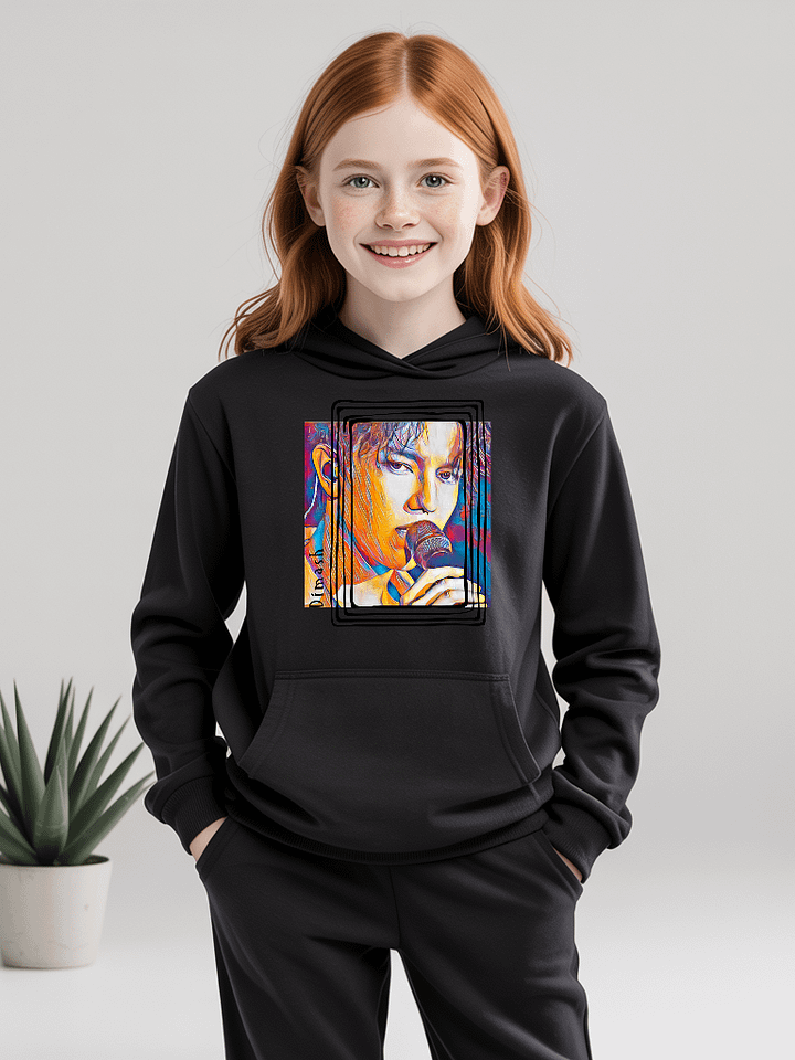 Singer From Kazakhstan Kids Gildan Unisex Hoodie product image (1)