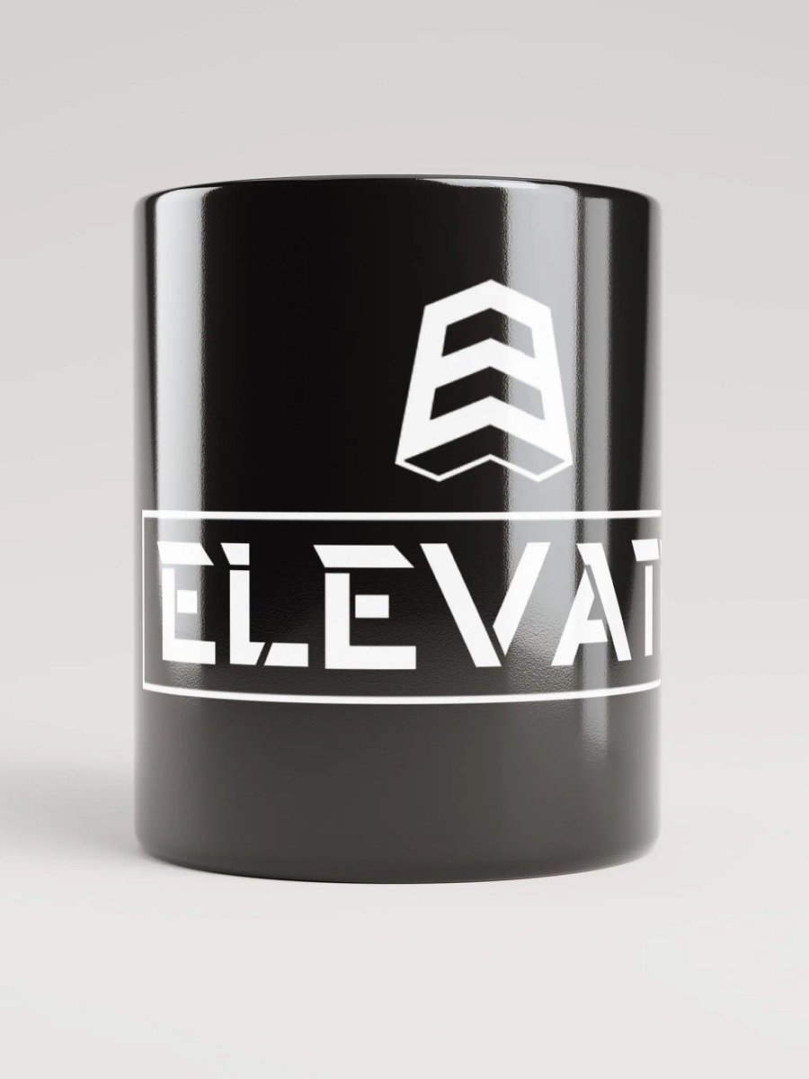 Black Elevate Full Logo Ceramic Mug product image (2)
